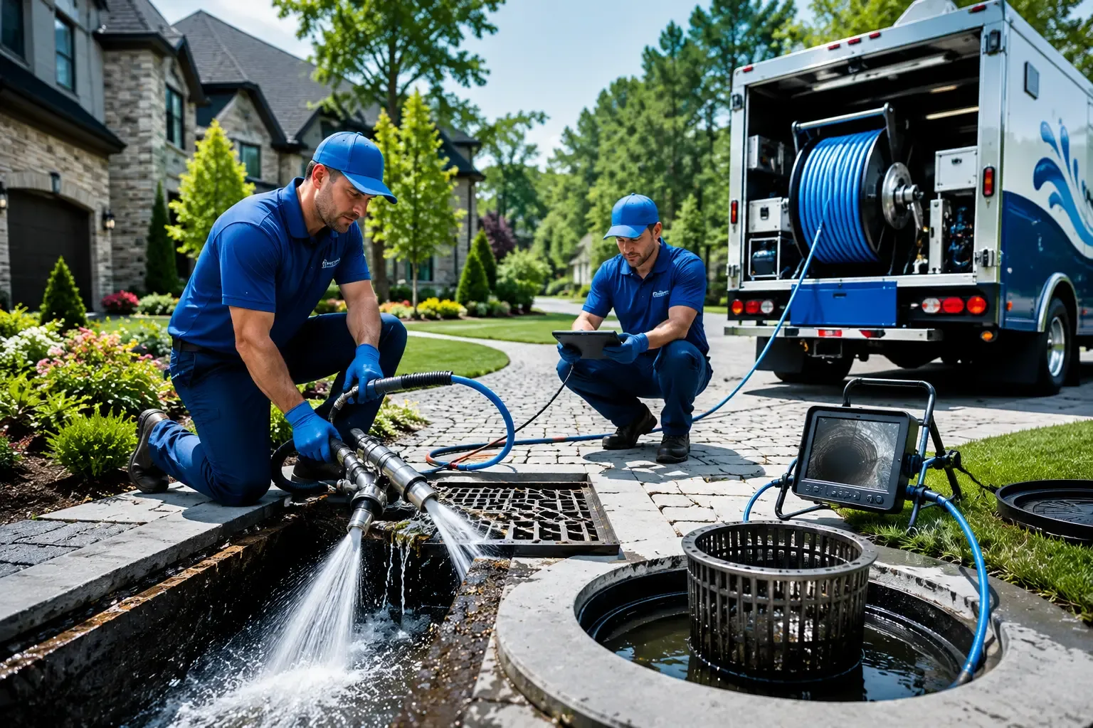 Local outdoor drain cleaning professionals in Wake Forest, NC