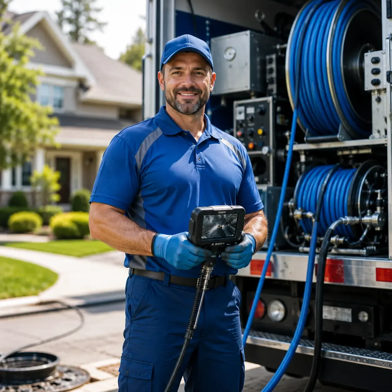 Local outdoor drain cleaning specialists in Wake Forest, NC